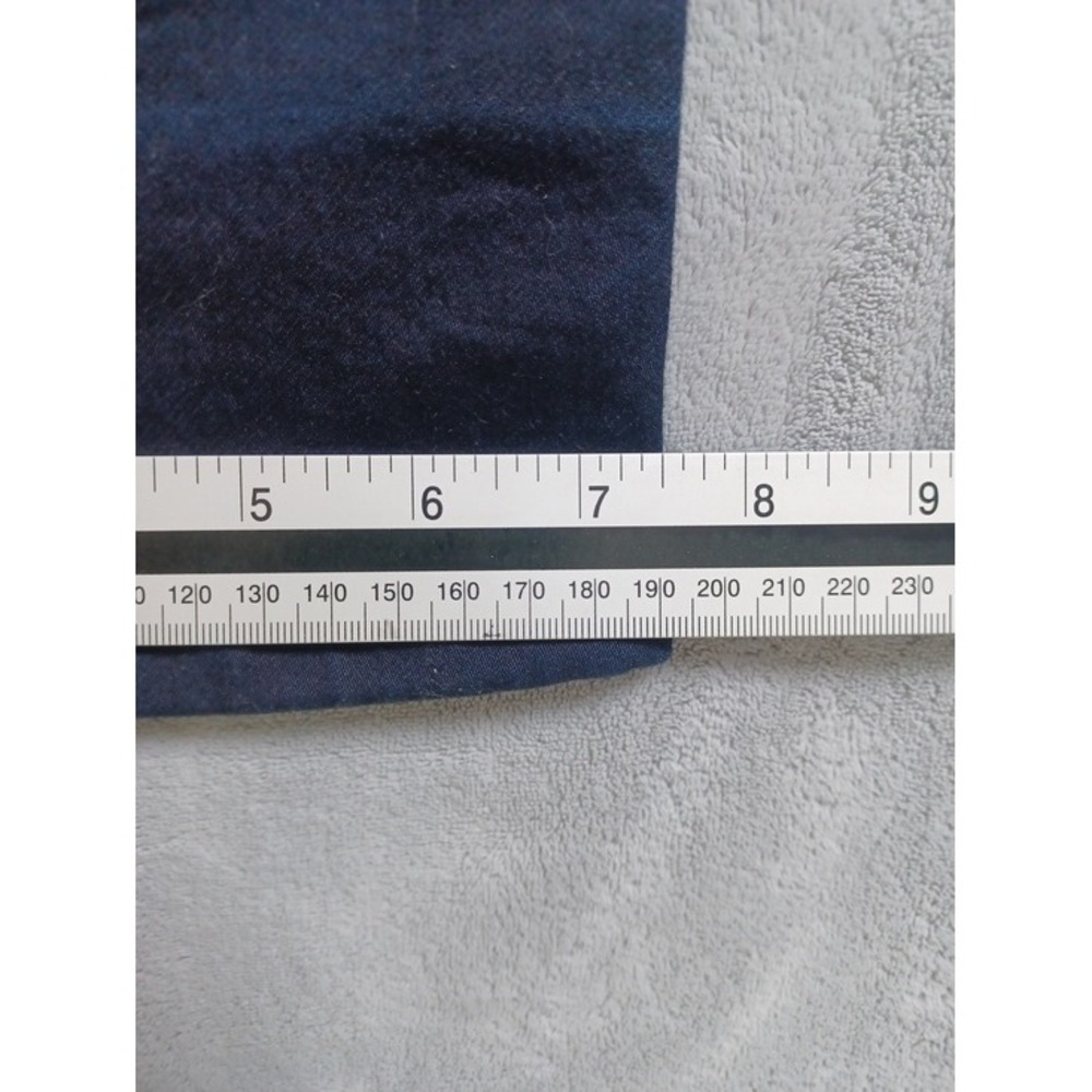 Carbon Slim Fit Jeans Men 40 Low Wasit Dark Wash Blue Whiskered Faded Distressed - Picture 13 of 15